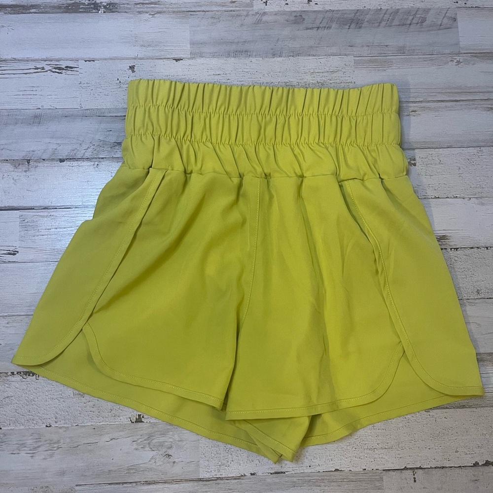 Women’s New In Active Workout Stretch Shorts High Waist